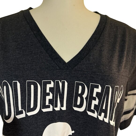NCAA CAL GOLDEN BEARS Football women's v-neck shirt MEDIUM New - Picture 4 of 6